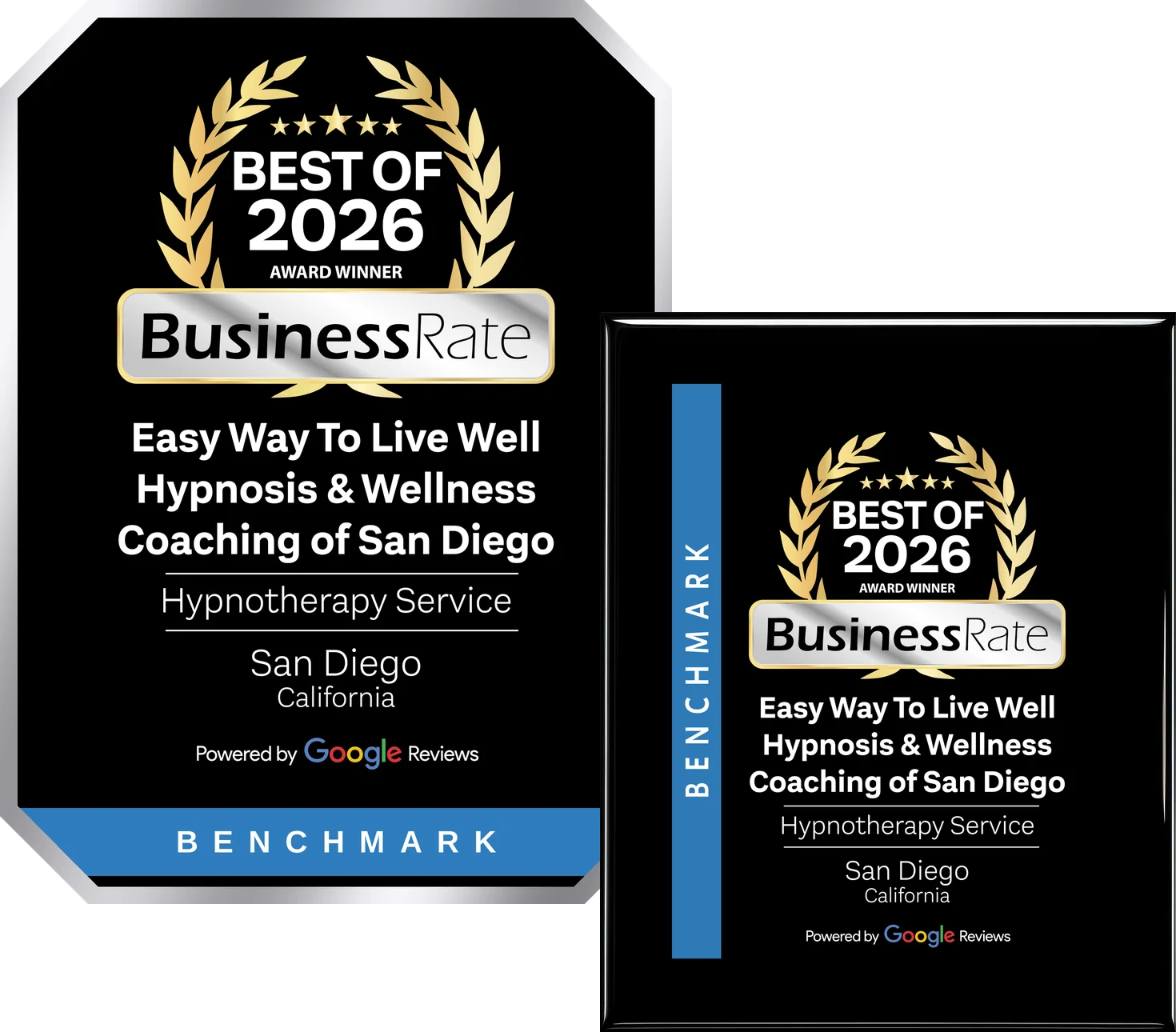BusinessRate Best of 2026 award for Easy Way To Live Well